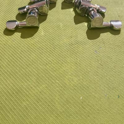 Seagull Guitar Tuners Set of 6 - Chrome - Heads, Machines, Tuner image 5