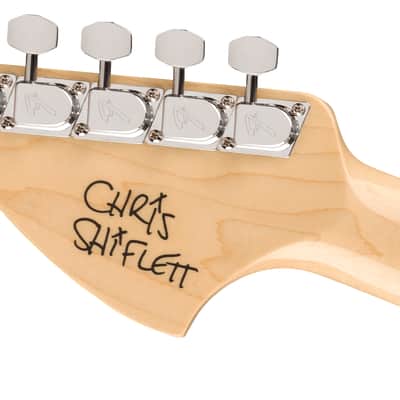 Fender Chris Shiflett Telecaster Deluxe Rosewood FB Shoreline Gold with Case image 6