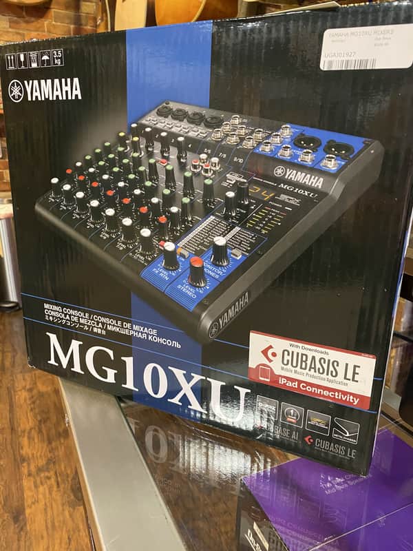 Yamaha MG10XU 10-channel Mixer with USB and FX image 1
