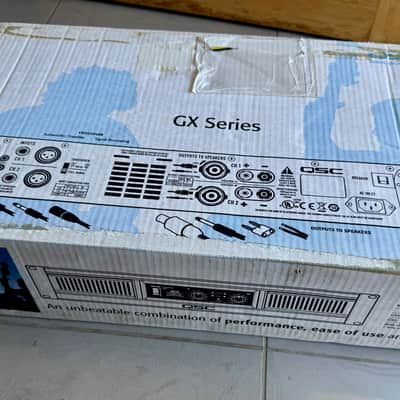 QSC GX5 2-Channel Power Amplifier - Silver image 2