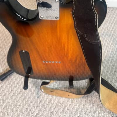 Squier/Partscaster  Baritone Cabronita Tele Sunburst image 2