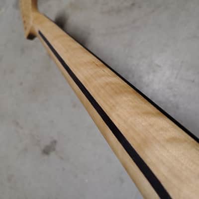 Left Hand Maple Strat Neck fits fender Stratocaster body 22 frets image 8