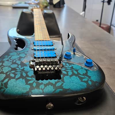 Ibanez JEM77 BFP 1991 FIRST YEAR Blue Floral Pattern JEM 77 Steve Vai Signature Pro Artist Super Strat RARE Guitar MIJ Japan Pre-JEM77P image 13