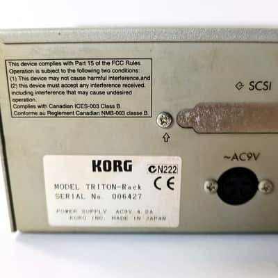 Korg Triton Rack Rackmount 60-Voice Polyphonic Workstation 2000 - 2005 - Silver - MAXED OUT + EXPANSION BOARDS image 6