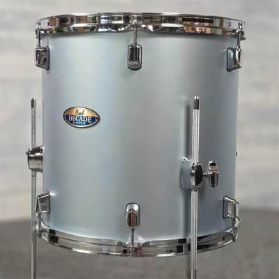 Used Pearl Decade Maple 4pc Drum Set Blue Mirage - Very Good image 7