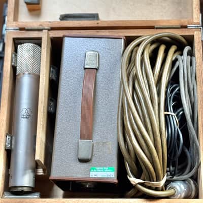 AKG C 12 Large Diaphragm Multipattern Tube Condenser Microphone 1950s - Silver image 18