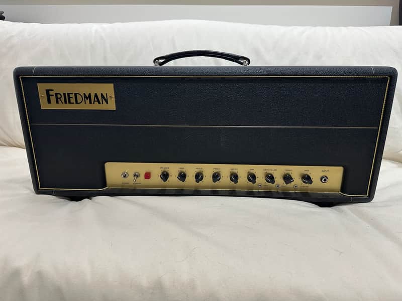 Friedman BE-100 Brown Eye 2-Channel 100-Watt Guitar Amp Head 2009 - 2017 - Black