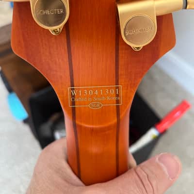 Schecter Stiletto Studio-5 FL Active Fretless 5-String Bass 2010s - Honey Satin image 7