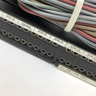 ADC 96 Bantam TT patchbay connected to ADC UP-96NMKII PPC RACKMOUNT PATCHBAY 2 image 3