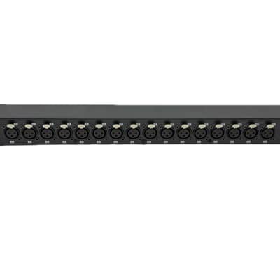 TASCAM BO-16DX/IN 16-Channel D-Sub XLR Breakout Box 2022 - Present - Black image 1