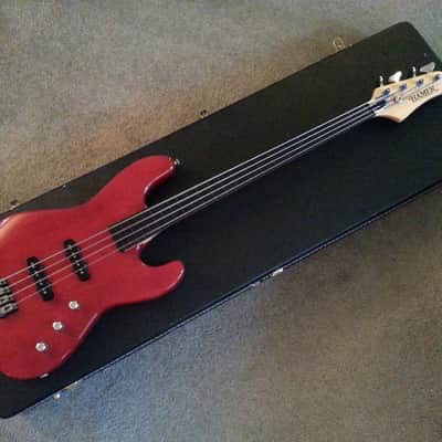 Hamer USA Cruise Bass Fretless w/2TEK bridge. HSC. PRICE DROP image 2