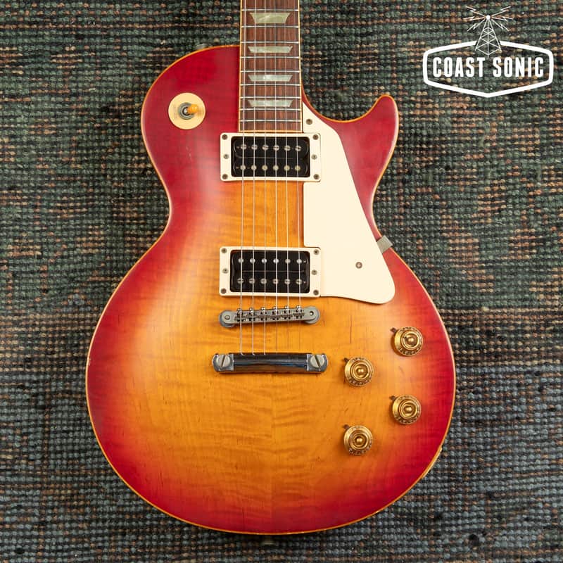 1994 Gibson Les Paul Classic Plus w/ Original Hard Case - Heritage Cherry Burst image 1