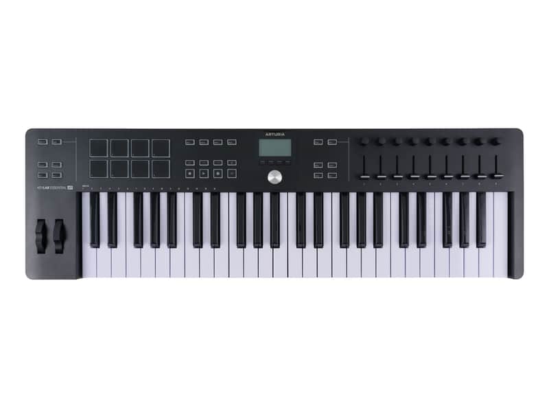 Arturia KeyLab Essential 49 Mk3 MIDI Keyboard Controller (Black) [USED] image 1