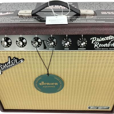 Fender Tone Master Princeton Reverb FSR Limited Edition "Wine Red" 12-Watt 1x10" Guitar Combo 2025 - Wine Red image 2