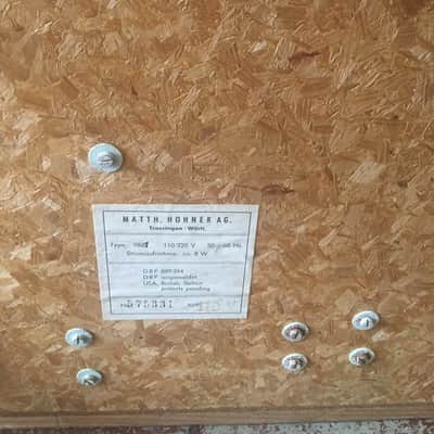 Rare Hohner Cembalet 1960-70 electric piano clavinet image 5
