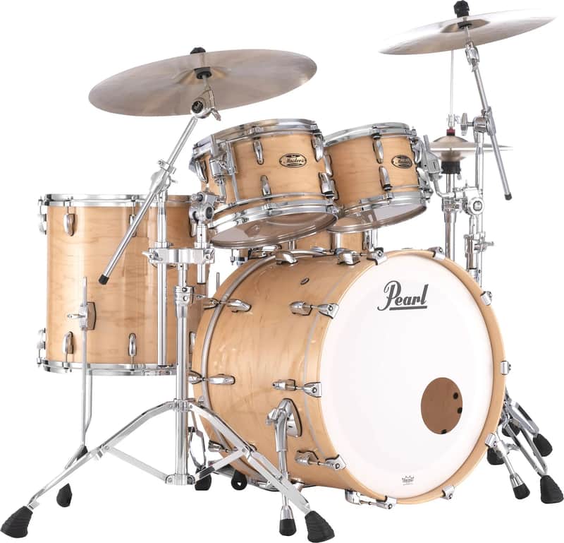 Pearl MP4 Masters Maple Pure 10x8 / 12x9 / 16x16 / 22x18" 4pc Shell Pack image 1