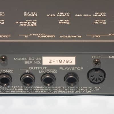 Roland SD-35 Sound Canvas / Midi Player image 9