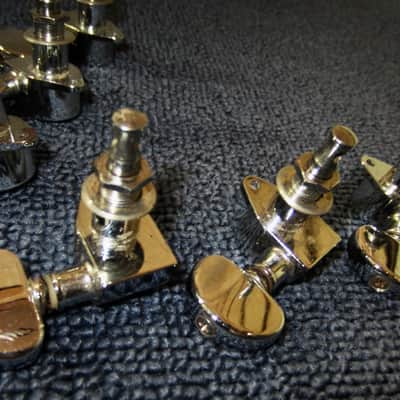 Grover Tuners for SG or Les Paul or Martin or Similar 1990s - Chrome image 4