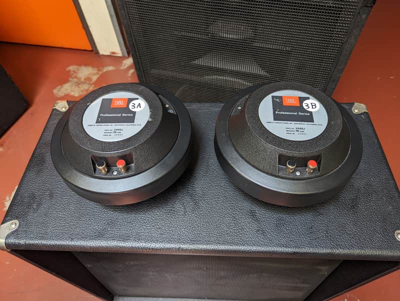 Matched Pair #3 - JBL 2445J 150 Watt 2