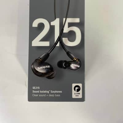 Shure SE215 Single Driver In-Ear Monitors, Black image 3