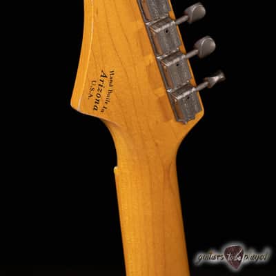Fano JM6 Oltre Maple Fretboard Lollar P-90 Guitar w/ Gigbag – Ocean Turquoise image 6