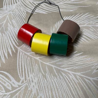 Shultz Vintage 1960's Homemade Single-Coil and Humbucking Pickups w/Belden Wire and Scotch Electrical Tape image 24