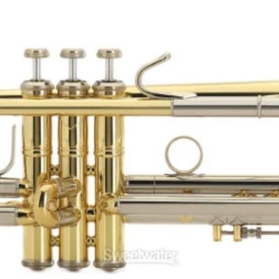Bach 18043R Professional Stradivarius Bb Trumpet - Reverse Leadpipe - 43 Bell - Clear Lacquer (BA18043Rd1) image 6