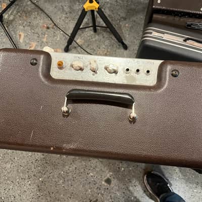 Upgraded Fender Excelsior Pawn Shop Series 13-Watt 1x15" Guitar Combo 2012 - 2013 - Brown image 5