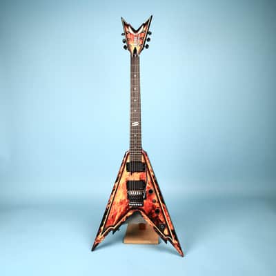 2007 Dean Dimebag Razorback V255 Explosion Guitar image 2