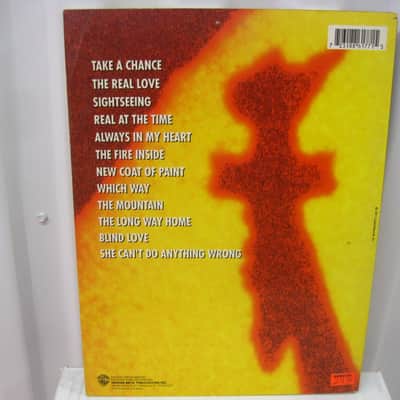 Bob Seger and The Silver Bullet Band The Fire Inside Sheet Music Song Book Songbook image 2