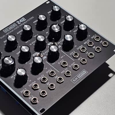 AJH Synth Gemini 2412 Dual Vintage State Variable Filters - Black image 2