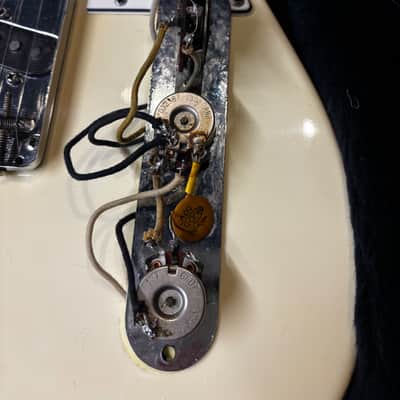 Fender Telecaster Olympic White (Refinished) 1966 ~ Secondhand image 8