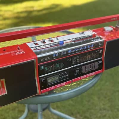 AIWA CS-W70U Rare Vintage MINT Cassette Boombox Getto blaster Serviced Warranty image 17