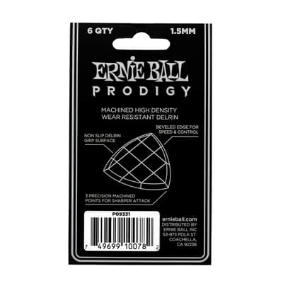 Ernie Ball Prodigy Shield 1,5 mm Black (6 Pack) image 3