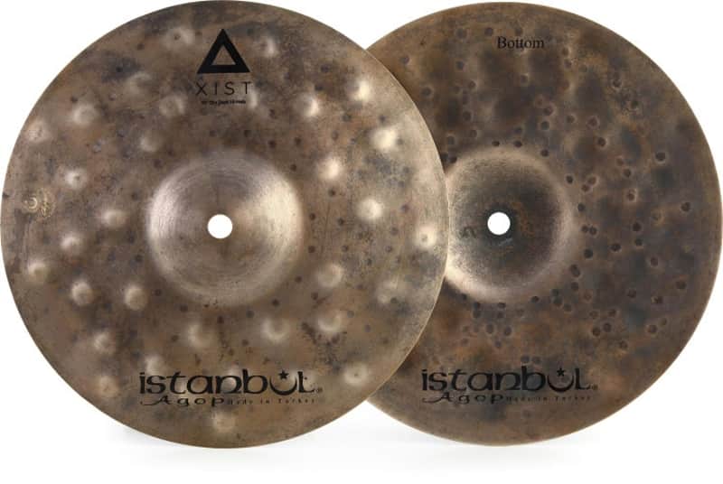 Istanbul Agop Xist Dry Dark Hi-hat Cymbals - 10 inches image 1