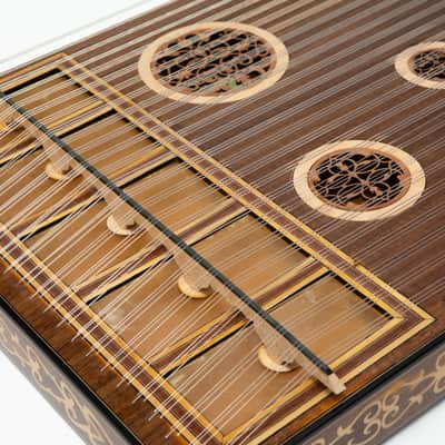 Professional Arabic Qanun Original El-Tarab Kanun Made of SUPERB Walnut Wood Bild 8