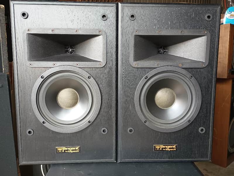 Klipsch Tangent 100 large bookshelf speakers in excellent condition -0 1990's image 1