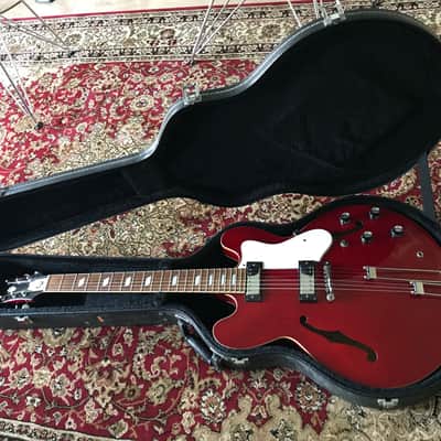 Epiphone Riviera 2003 Cherry Red with Mini-Humbuckers (Korean Peerless Factory) image 13