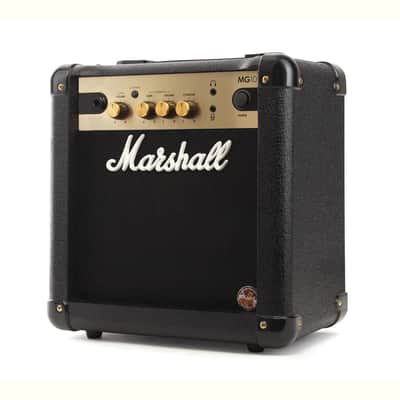Marshall MG10 Gold 10w Electric Guitar Amplifier 2021 Black image 2