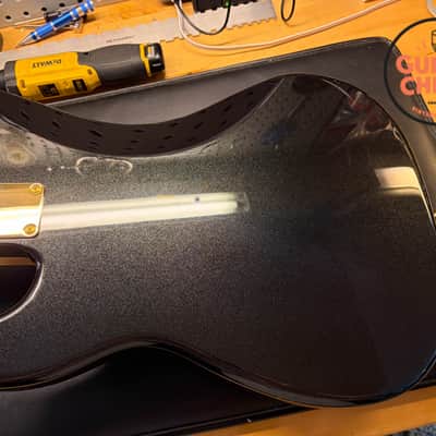 2025 Fender MIJ Japan Traditional 60s Precision P Bass Black Pearl Matching Headstock Gig Bag image 17