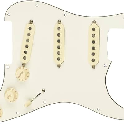 Genuine FENDER Pre-Wired CUSTOM SHOP '69 Loaded PARCHMENT Strat Pickguard image 13