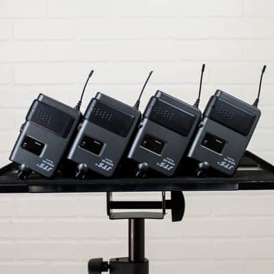 Preowned JTS SIEM-2T Wireless Receiver w/ 4 SIEM-2R Transmitters & Power Supply image 5