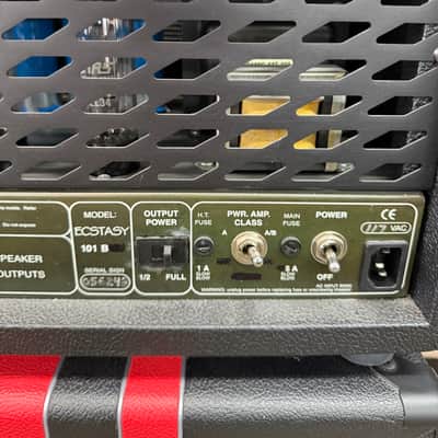 Bogner Ecstasy Classic 101B EL34 3-Channel 120-Watt Guitar Amp Head with Class A/AB Switch 2010s - Black image 6