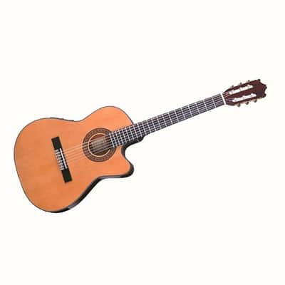Ibanez GA5TCE-AM Thinline Nylon Acoustic/Electric Guitar 2025 - Natural Gloss Finish image 1