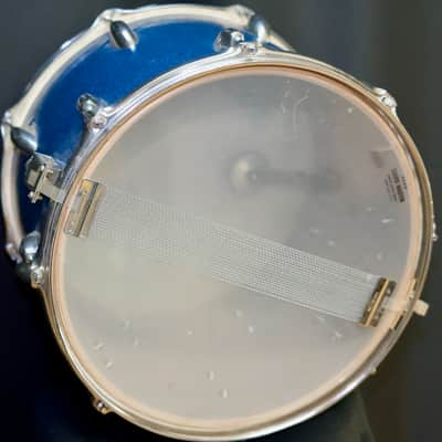 Lyra 10 x 14 Marching Snare – Blue Sparkle (1960s MIJ) image 1