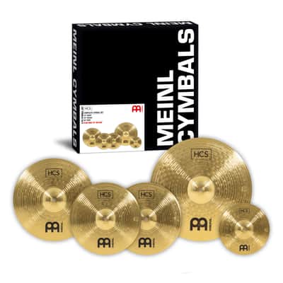Meinl HCS Cymbal Set Special Edition with free Splash - Cymbal Set image 1