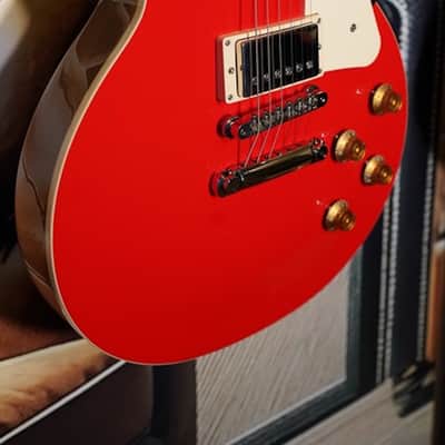 Gibson Les Paul Standard '50s Plain Top Cardinal Red image 4