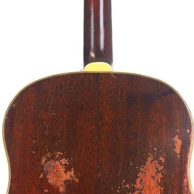 Gibson Southern Jumbo 1943 Banner acoustic guitar - war years, character and the unmistakable Gibson slope-shoulder sound - check video! image 7