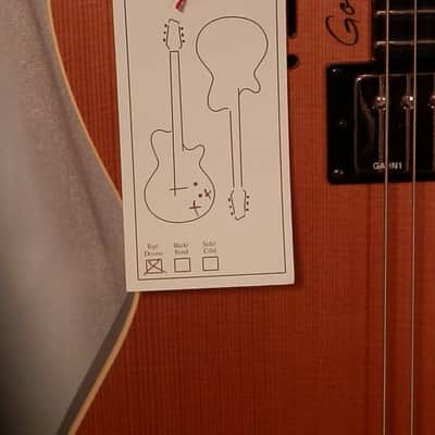 Godin A6 Ultra Natural SG Chambered-Body Electric Acoustic Guitar with gig bag Model # 032293F SF/B-stock (Restrung and set up for optimal playability) image 3
