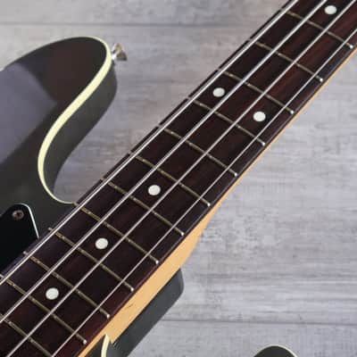 2006 Fender Japan AJB-65 Aerodyne Jazz Bass (Dolphin Grey) image 6